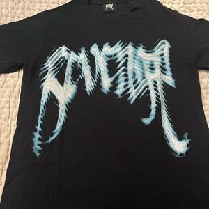 Revenge Clothing Black and Blue Short Sleeve Tee